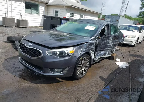 2014 Kia Cadenza Premium from USA, damaged, VIN KNALN4D74E5130965